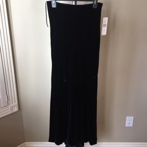 Ralph Lauren Velvet floor length skirt
